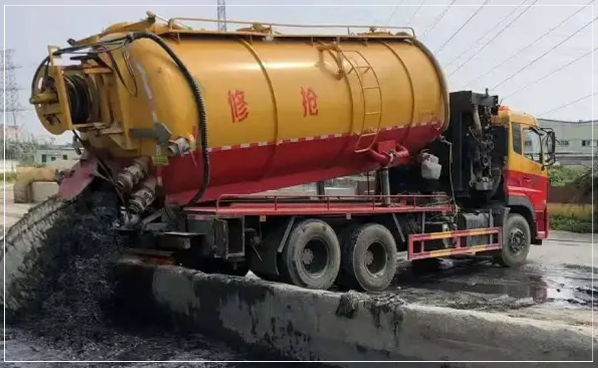 庄浪沉淀池清理案例