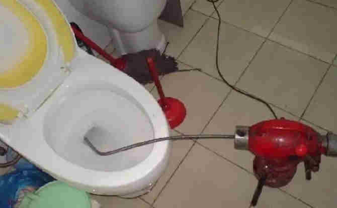 庄浪马桶通下水